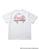 F.C.Real Bristol 26S/S Coca-Cola GLOBE LOGO EMBLEM POCKET TEE [ FCRB-260159 ]