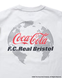 [ Pre-order ] F.C.Real Bristol 26S/S Coca-Cola GLOBE LOGO EMBLEM POCKET TEE [ FCRB-260159 ]