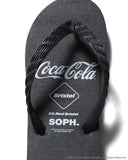 [ Pre-order ] F.C.Real Bristol 26S/S Coca-Cola LISTED LOGOS BEACH SANDALS [ FCRB-260167 ]