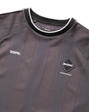 [ Pre-order ] F.C.Real Bristol 26A/W SHADOW WEAVE STRIPE S/S TOP [ FCRB-262010 ]