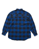 F.C.Real Bristol 26A/W BIG LOGO FLANNEL BAGGY SHIRT [ FCRB-262089 ]