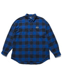 F.C.Real Bristol 26A/W BIG LOGO FLANNEL BAGGY SHIRT [ FCRB-262089 ]