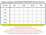 [ Pre-order ] fragment design x GOD SELECTION XXX 13th Anv Box Tee