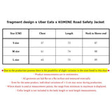 fragment design x Uber Eats x KOMINE Road Safety Jacket