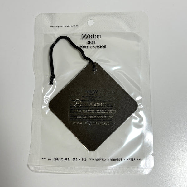 fragment design x retaW HARAJUKU FRAGRANCE CAR TAG – cotwohk