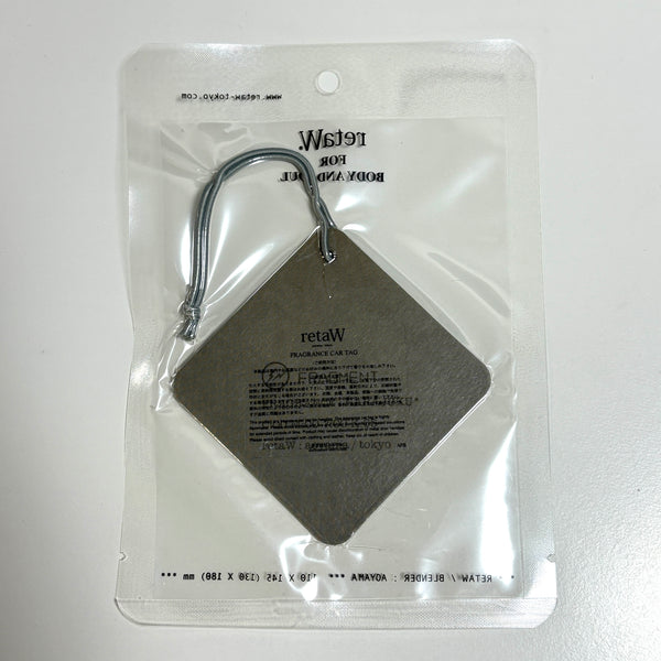 fragment design x retaW HARAJUKU FRAGRANCE CAR TAG – cotwohk