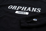 fragment design x M.LEAGUE FRAGMENT ORPHANS CREW NECK SWEAT [ Black A ]