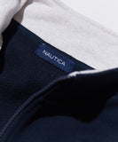NAUTICA ( JAPAN ) Panel Border Cadet Collar Sweatshirt