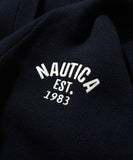 NAUTICA ( JAPAN ) Felt Patch Arch Logo V-neck Cardigan
