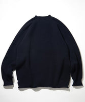 NAUTICA ( JAPAN ) Felt Patch Arch Logo Roll Neck Sweater