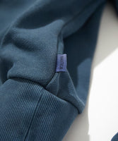 NAUTICA ( JAPAN ) Pigment Dyed Felt Patch Arch Logo Crewneck Sweatshirt