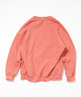 NAUTICA ( JAPAN ) Pigment Dyed Arch Logo Crewneck Sweatshirt