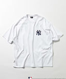 FREAK'S STORE x MLB Back Print 'DARUMA' Crew Neck T-Shirt