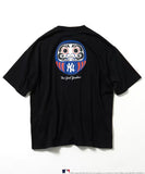 FREAK'S STORE x MLB Back Print 'DARUMA' Crew Neck T-Shirt