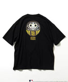 FREAK'S STORE x MLB Back Print 'DARUMA' Crew Neck T-Shirt