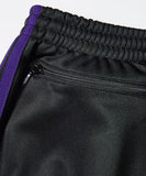 Needles For FREAK'S STORE Limited H.D.Track Pant Poly Smooth (Black×Purple)