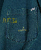 NAUTICA ( JAPAN ) Mix Color Indigo S/S Tee