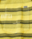 NAUTICA ( JAPAN ) Garment Pigment Dyed Hidden Logo Multi Border S/S Tee