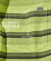 NAUTICA ( JAPAN ) Garment Pigment Dyed Hidden Logo Multi Border S/S Tee