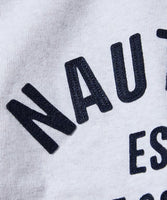 NAUTICA ( JAPAN ) Felt Patch Arch Logo S/S Tee