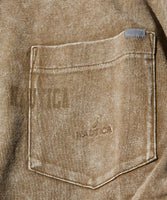 NAUTICA ( JAPAN ) Bleach Washed Hidden Logo S/S PKT Tee