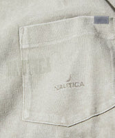 NAUTICA ( JAPAN ) Bleach Washed Hidden Logo S/S PKT Tee