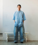 NAUTICA ( JAPAN ) Stripe BD Shirt Chambray S/S Shirts