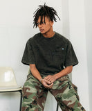 NAUTICA ( JAPAN ) Bleach Washed Hidden Logo S/S PKT Tee
