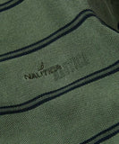 NAUTICA ( JAPAN ) New Over Dye Border Polo Shirt