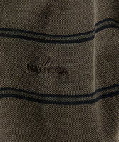 NAUTICA ( JAPAN ) New Over Dye Border Polo Shirt