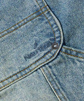NAUTICA ( JAPAN ) Super Wide Curve Double Knee Denim Cropped Pants