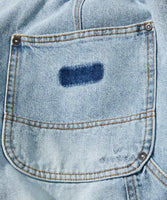 NAUTICA ( JAPAN ) Super Wide Curve Double Knee Denim Cropped Pants