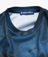 NAUTICA JEANS CO. ( JAPAN ) Mesh Print Logo T-Shirt