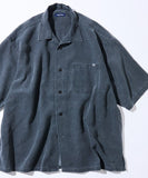 NAUTICA ( JAPAN ) Wide Silhouette Faded Open Collar Short Sleeve Shirt