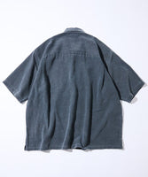 NAUTICA ( JAPAN ) Wide Silhouette Faded Open Collar Short Sleeve Shirt