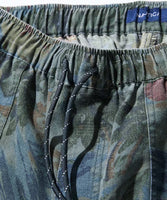 NAUTICA ( JAPAN ) Wide Silhouette Aloha Print Faded Spindle Easy Shorts