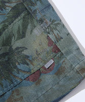 NAUTICA ( JAPAN ) Wide Silhouette Aloha Print Faded Spindle Easy Shorts
