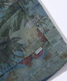 NAUTICA ( JAPAN ) Wide Silhouette Aloha Print Faded Spindle Easy Shorts