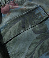 NAUTICA ( JAPAN ) Wide Silhouette Aloha Print Faded Spindle Easy Shorts