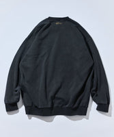NAUTICA ( JAPAN ) x Reebok Exclusive Double Name Arch Logo Pigment Heavyweight Crew Neck Sweatshirt