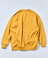 NAUTICA ( JAPAN ) x Reebok Exclusive Double Name Arch Logo Pigment Heavyweight Crew Neck Sweatshirt