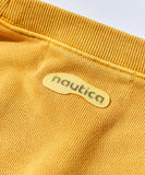 NAUTICA ( JAPAN ) x Reebok Exclusive Double Name Arch Logo Pigment Heavyweight Crew Neck Sweatshirt