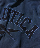 NAUTICA ( JAPAN ) x Reebok Exclusive Double Name Arch Logo Pigment Heavyweight Crew Neck Sweatshirt