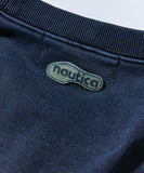 NAUTICA ( JAPAN ) x Reebok Exclusive Double Name Arch Logo Pigment Heavyweight Crew Neck Sweatshirt