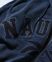 NAUTICA ( JAPAN ) x Reebok Exclusive Arch Logo Pigment Heavyweight Zip-Up Hoodie