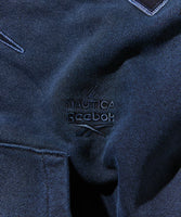 NAUTICA ( JAPAN ) x Reebok Exclusive Arch Logo Pigment Heavyweight Zip-Up Hoodie