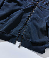 NAUTICA ( JAPAN ) x Reebok Exclusive Arch Logo Pigment Heavyweight Zip-Up Hoodie