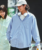 NAUTICA ( JAPAN ) Vintage-Style Striped Broadcloth BD Shirt