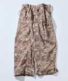 NAUTICA ( JAPAN ) Superwide Curve Silhouette Camo Pattern Painter Pants
