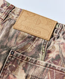 NAUTICA ( JAPAN ) Superwide Curve Silhouette Camo Pattern Painter Pants